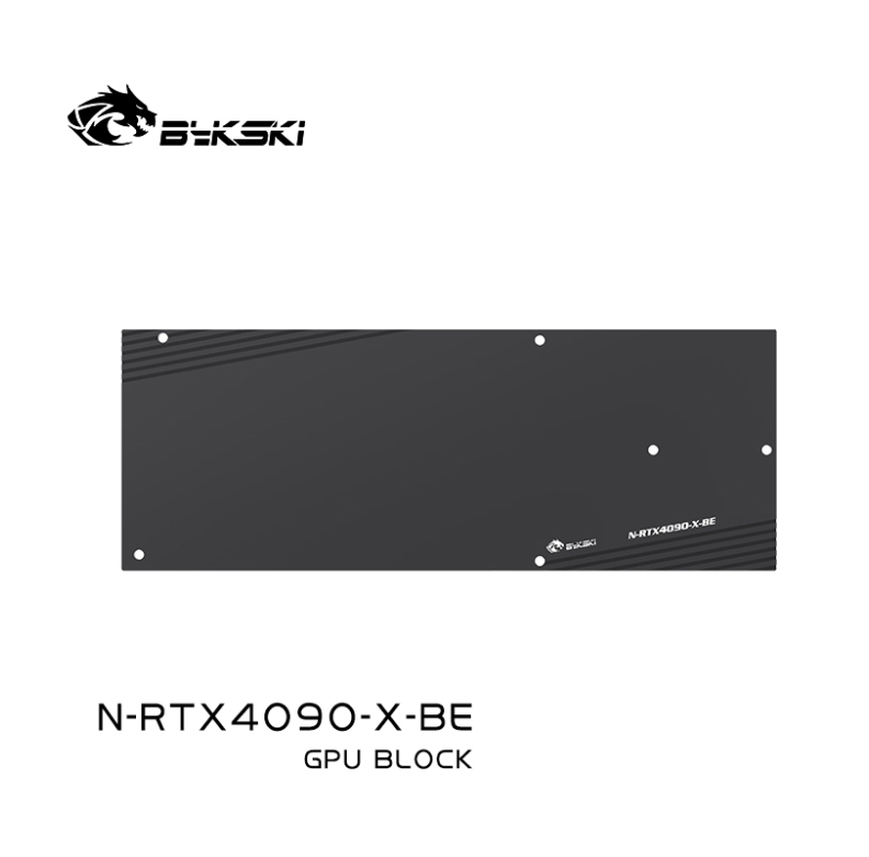 Rtx 4090 Water Block Full Cover - Bykski GPU استخدام كتلة المياه لبطاقة