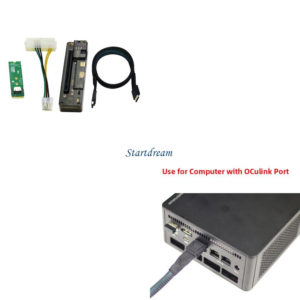 Oculink Gpu Dock Station - منصة بطاقة رسومات خارجية للكمبيوتر المحمول