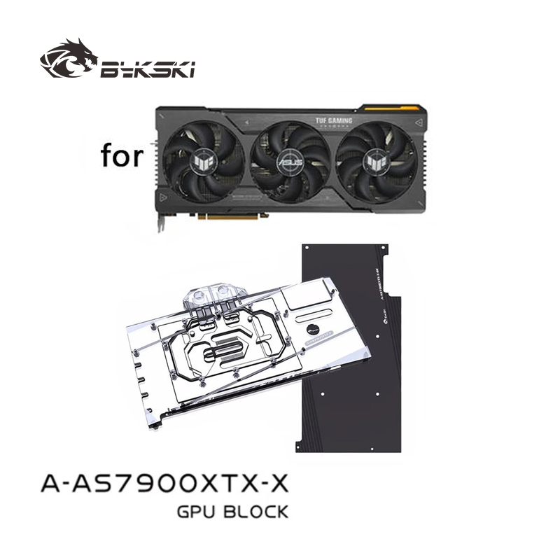Rx 7900 Xt 20Gb - بلوك مائي من Bykski لاستخدامه مع