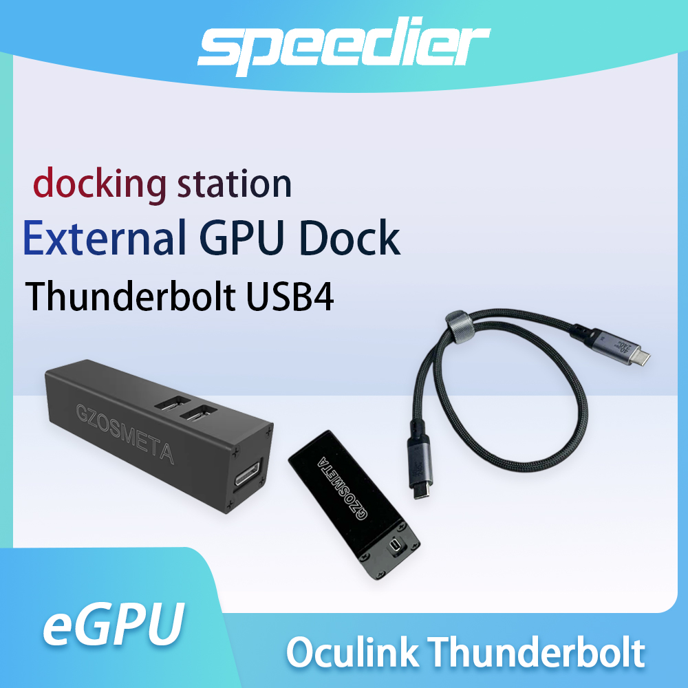 محول Oculink Thunderbolt USB4  - مراجعة Oculink Gpu Dock Station وسعره