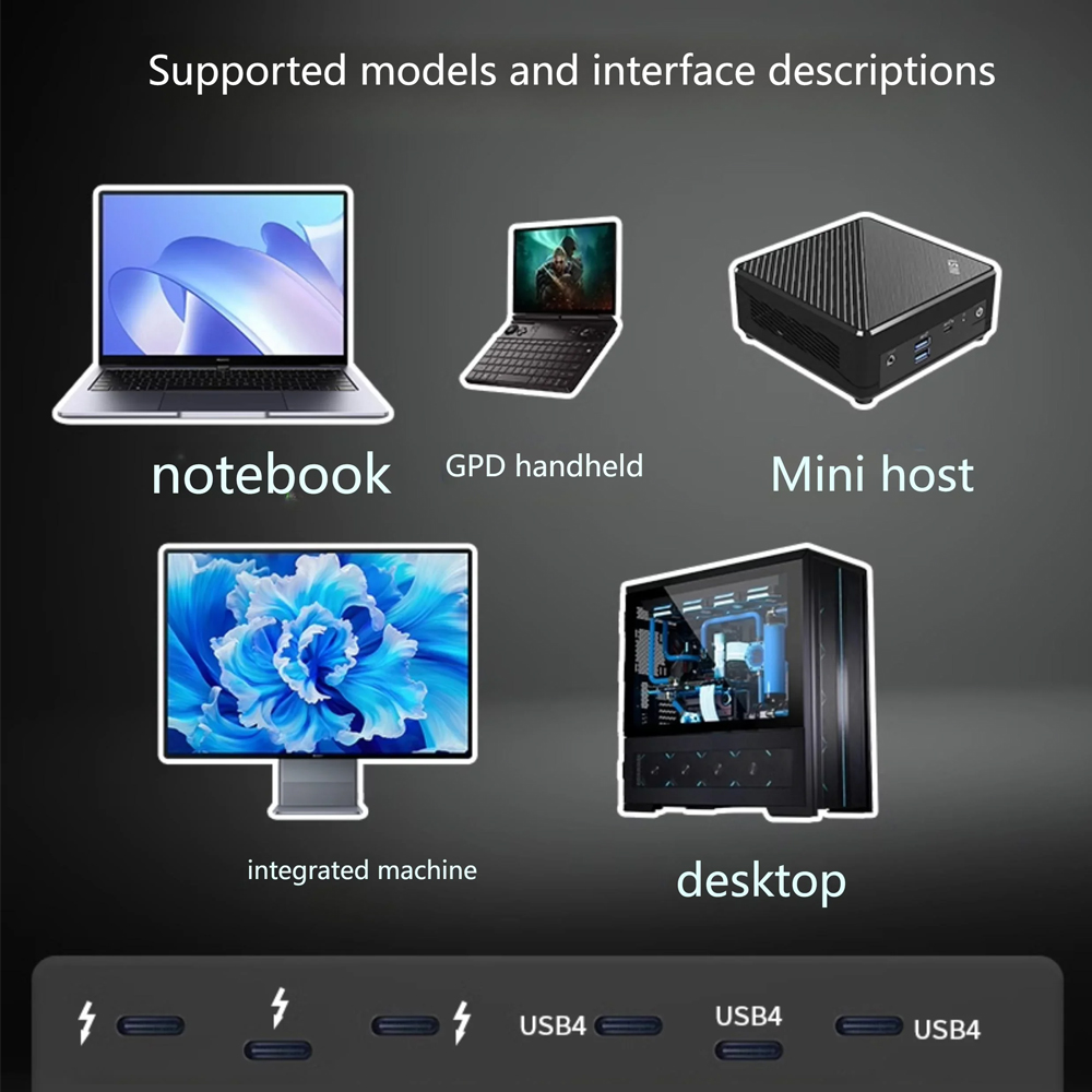 محول Oculink Thunderbolt USB4  - مراجعة Oculink Gpu Dock Station وسعره