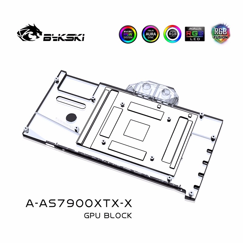 بلوك مائي من Bykski لاستخدامه  - مراجعة Rx 7900 Xt 20Gb وسعره